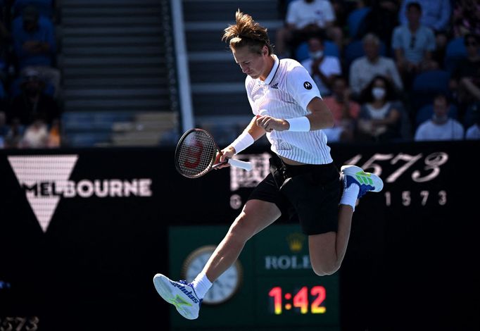 Australian Open 2022, 1. den (Sebastian Korda)