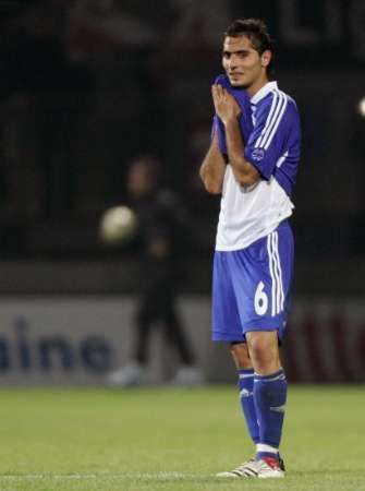 Hamit Altintop ze Schalke 04 po vypadnutí z Poháru UEFA s francouzským AS Nancy