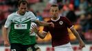 Sparta vs. Jablonec, utkání Synot ligy (Čížek, Vácha)