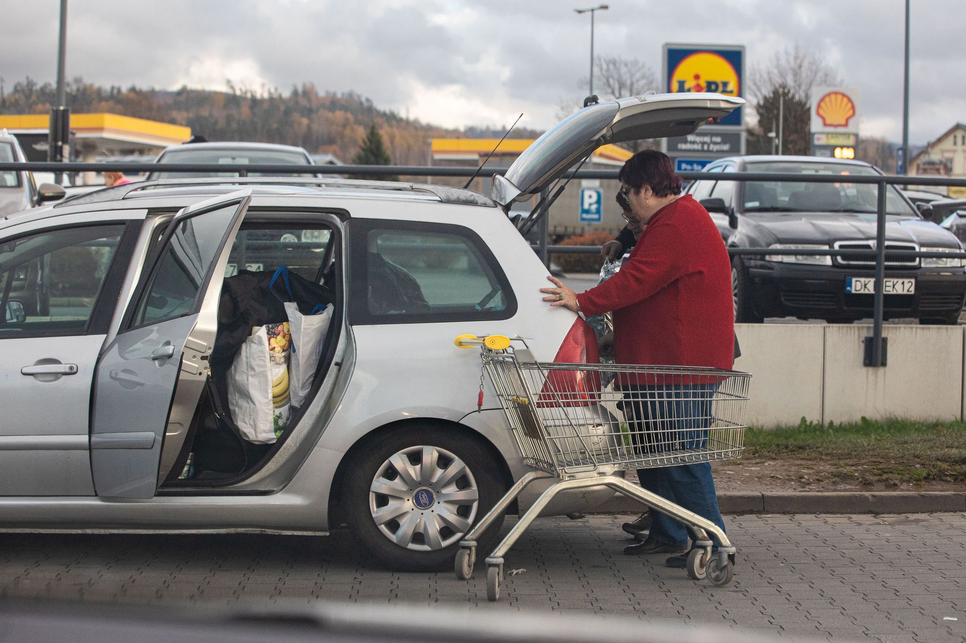 Polsko - české pohraničí, Kudowa-Zdrój, češi a nákupy v Polsku, Lidl, ilustrační foto, Biedronka