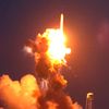 Výbuch rakety Antares na Wallops Island.