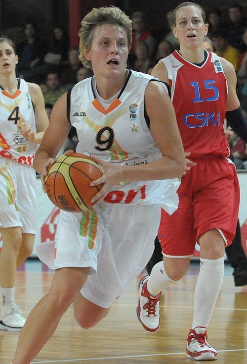 Euroliga basketbalu žen: Gambrinus Sika Brno - CSKA Moskva