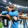 Julián Álvarez slaví gól v semifinále MS 2022 Argentina - Chorvatsko