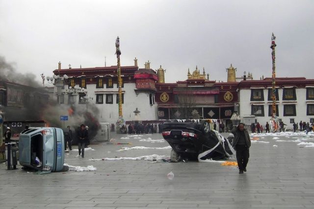 Protesty v Tibetu