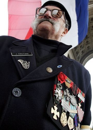 Francouzský vojenský veterán