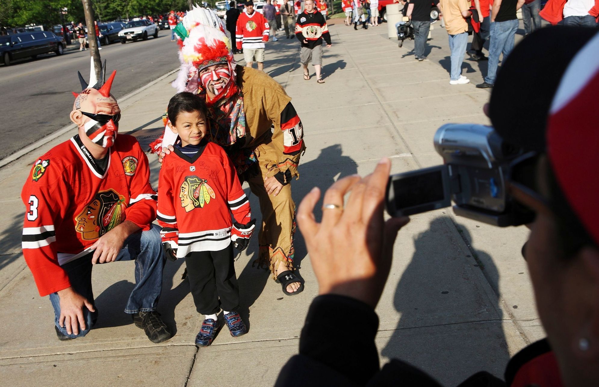 Fanoušci Chicago Blackhawks