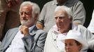 French Open 2015: herci Jean-Paul Belmondo (L) a Charles Gerard