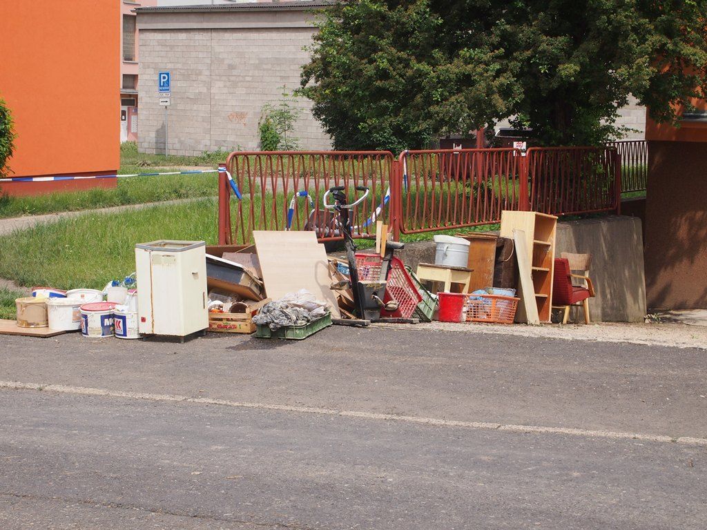 Povodeň červen 2013 - Ústí nad Labem 9. 6.