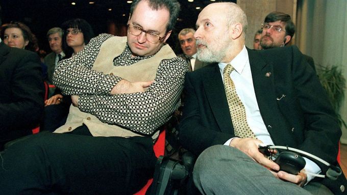 Jan Vyklický (vpravo).
