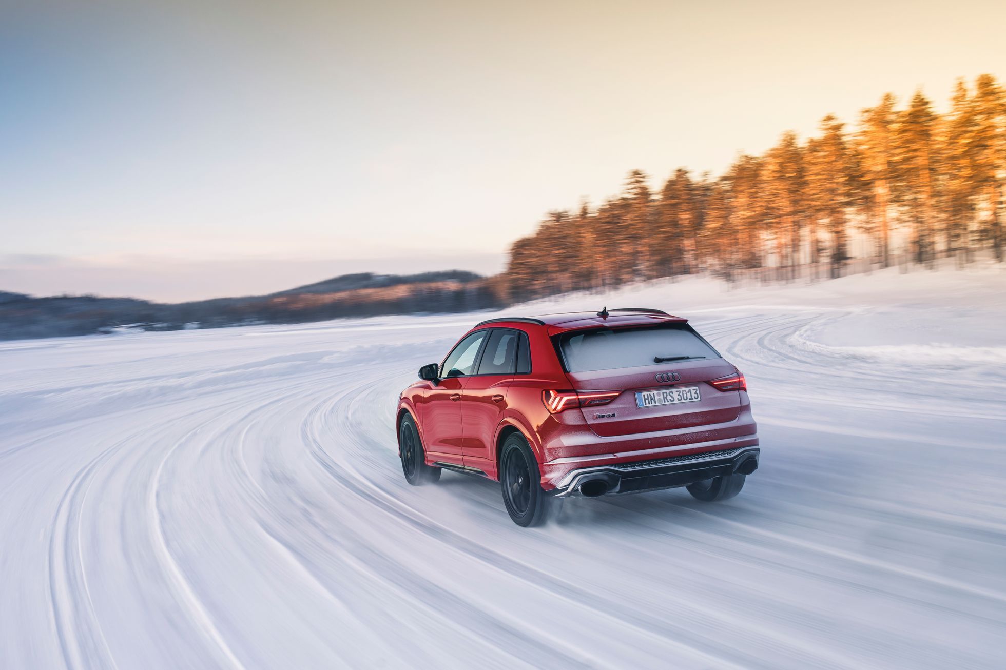 Audi RS Q3 Švédsko 2020
