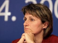 Michaela Šojdrová, kandidátka na post předsedkyně strany.