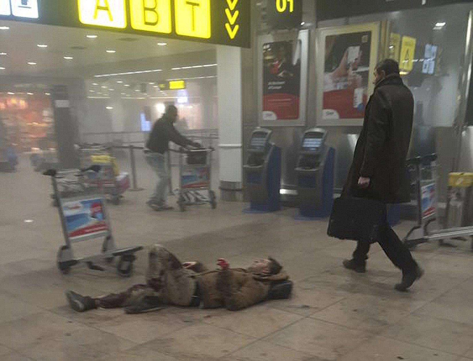 Zranění po útoku na letišti v Bruselu