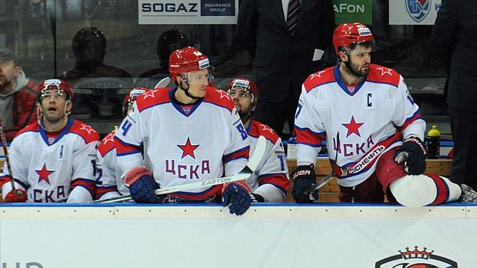 Michal Grabovský (84) odešel do NHL z moskevského CSKA.