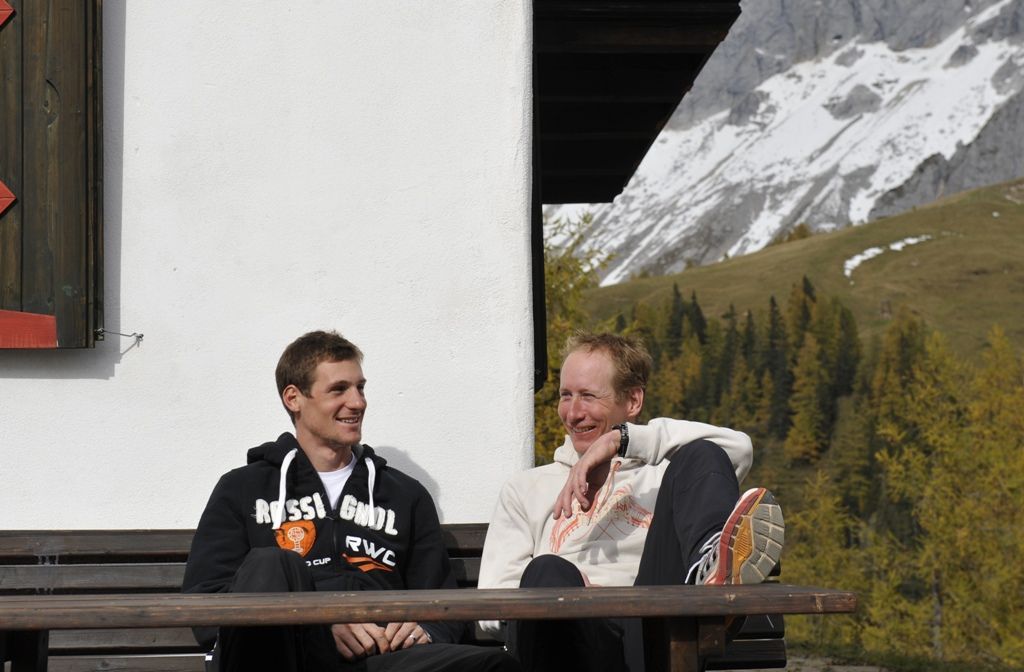 Bauer a spol. trénovali na Dachsteinu