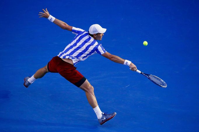 Tomáš Berdych v semifinále Australian Open 2014