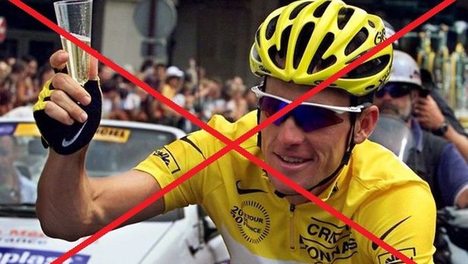 Lance Armstrong ze statistik Tour de France zmizel.