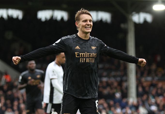 Martin Odegaard, Fulham - Arsenal