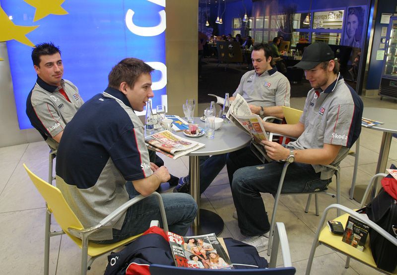 Odlet hokejové reprezentace do Kanady