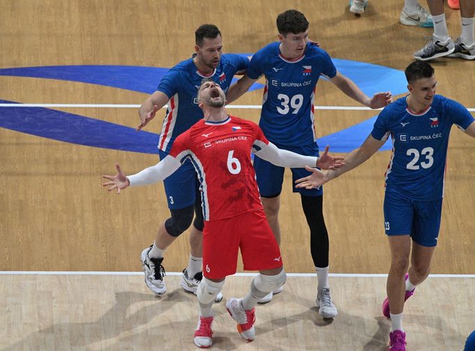 Čeští volejbalisté po výhře nad Tuniskem postupují do čtvrtfinále MS