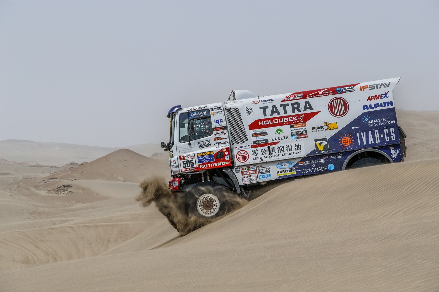 Rallye Dakar 2018, 4. etapa: Martin Kolomý, Tatra: