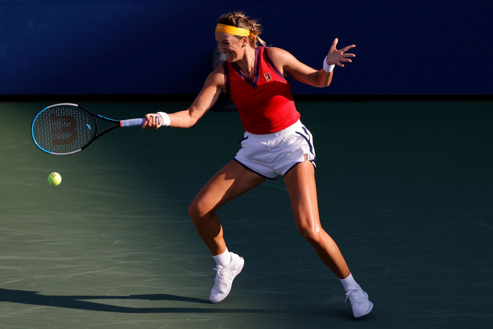 US Open 2021, 1. kolo (Viktoria Azarenková)