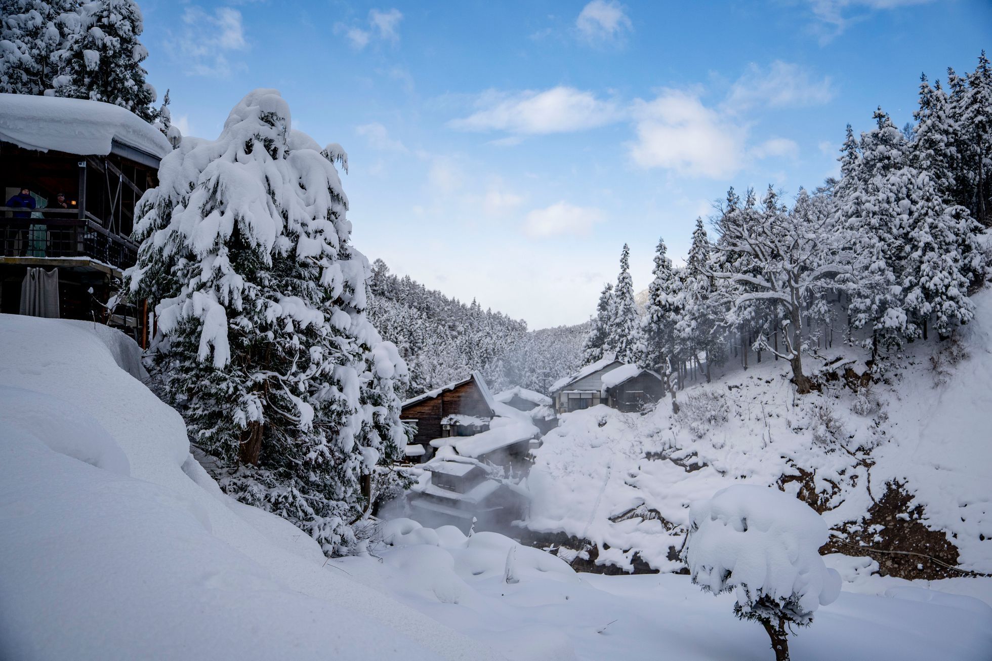japonsko lyžování hakuba