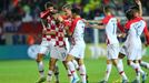 Soccer Football - Euro 2020 Qualifier - Group E - Croatia v Slovakia - HNK Rijeka Stadium, Rijeka, Croatia - November 16, 2019  Croatia's Nikola Vlasic celebrates scoring