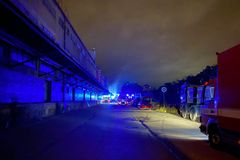 V Praze na Žižkově hořela hala s nábytkem, škoda je zhruba milion a půl