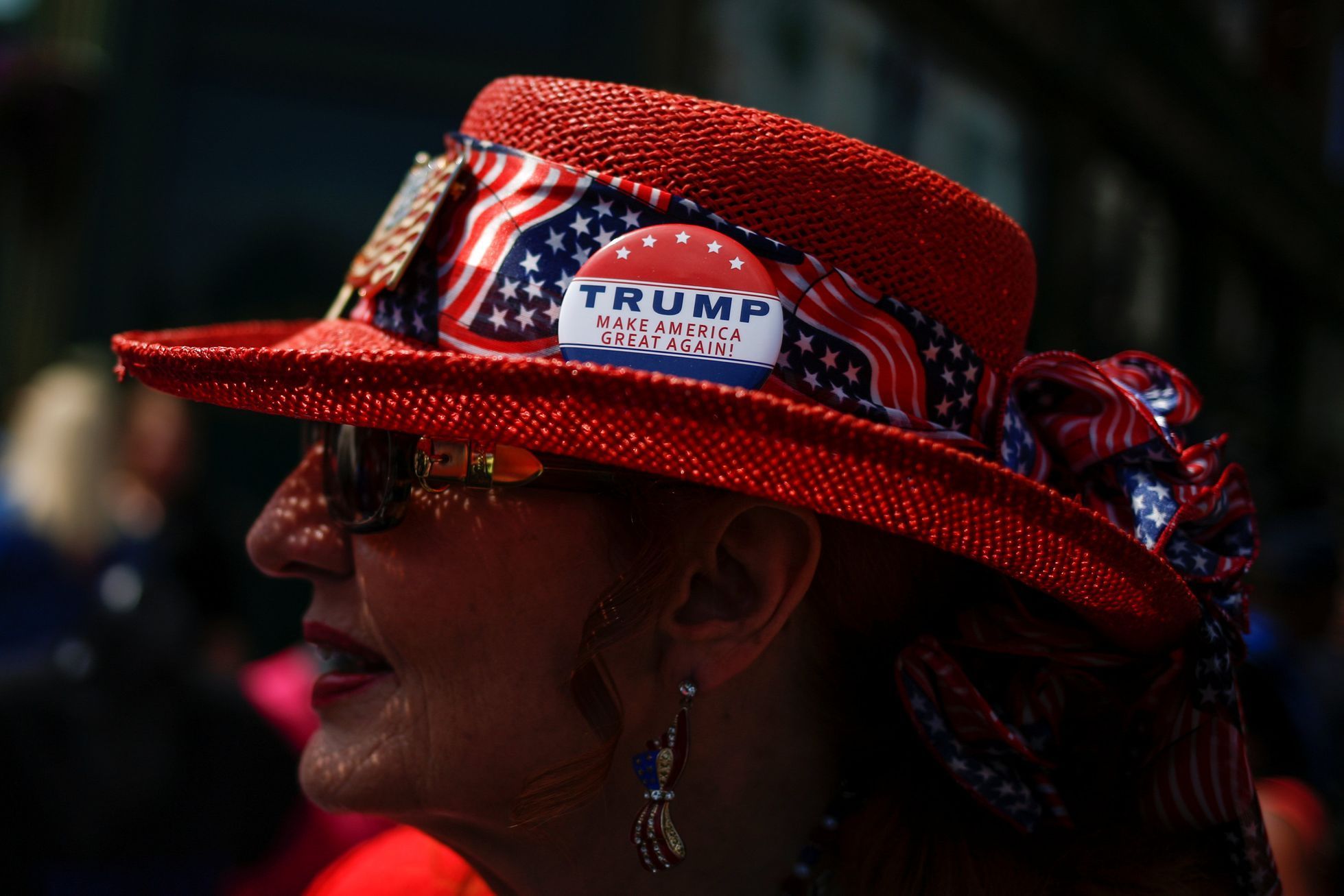 Příznivkyně Donalda Trumpa