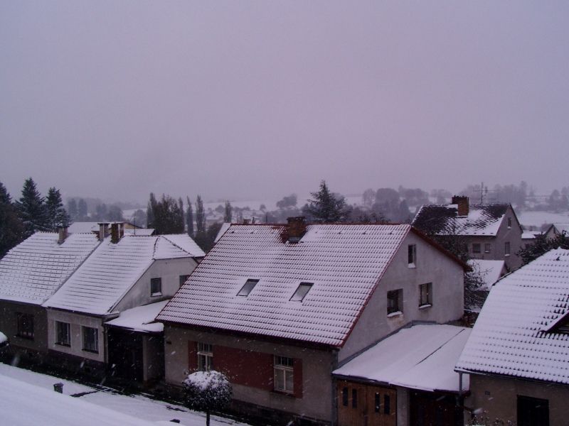 Zasněžené Počátky na Vysočině