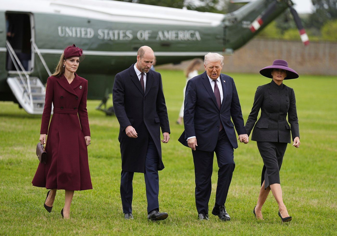 Trump v Británii 1
