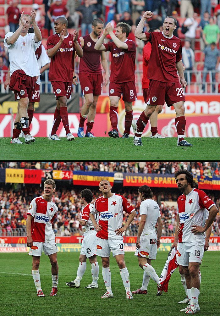 Radostné vítězství a hořká porážka - fotbalové derby pražskych "S"