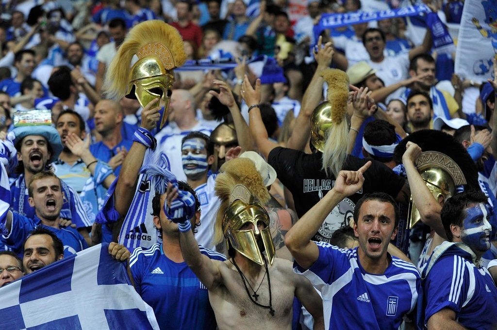 Fanoušek na fotbalovém Euru 2012