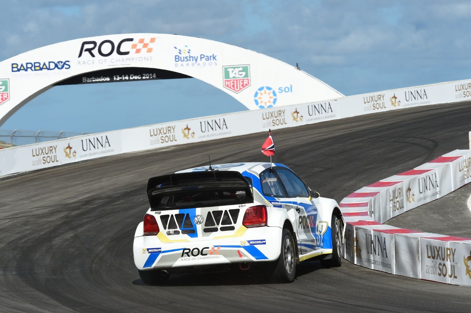 Race of Champions 2014: Petter Solberg, VW Polo RX