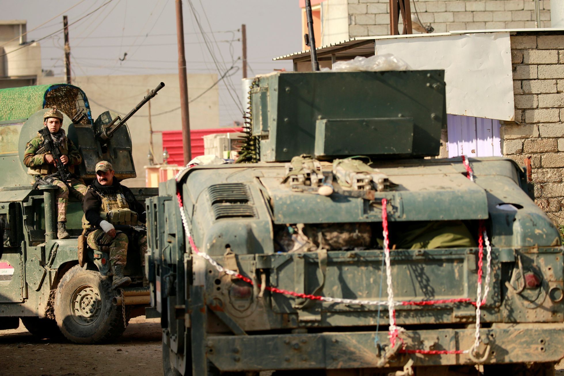 Irácká armáda v Mosulu, Irák