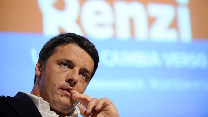 Italský premiér Matteo Renzi.