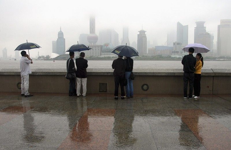 Šanghaj čeká na tajfun