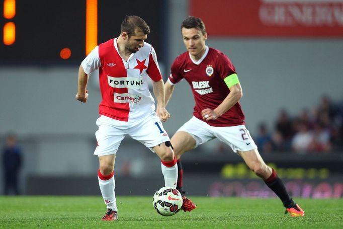 SL, Sparta-Slavia: David Lafata - Kenia Levani