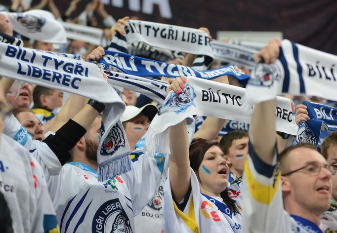 Finále ELH, Sparta-Liberec: fanoušci