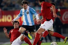 Messi zářil a Argentina konečně vyhrála. Proti Albánii