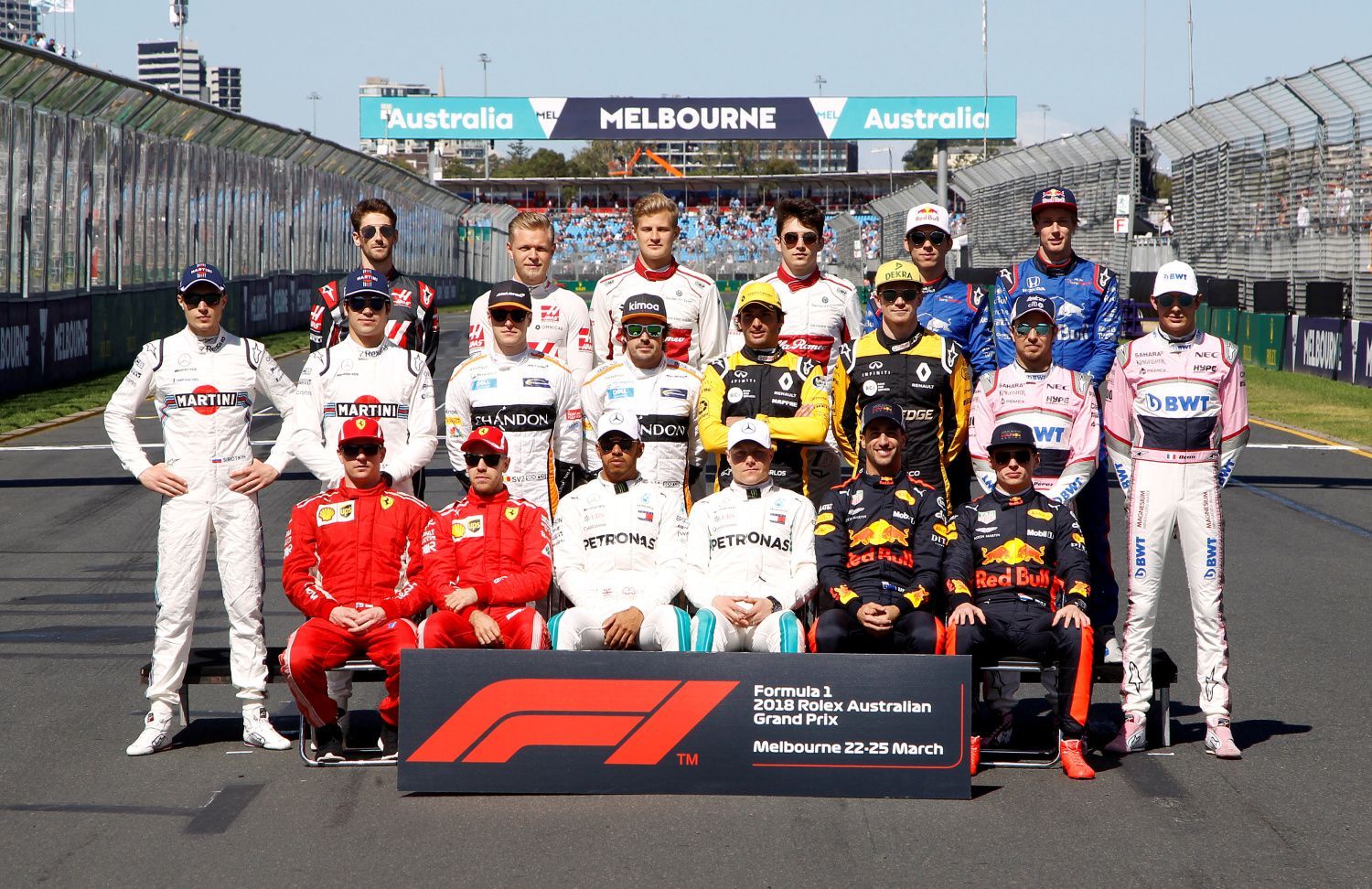 F1 VC Austrálie 2018: jezdci před sezonou
