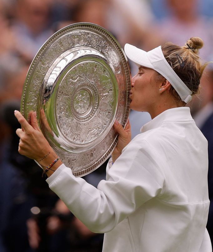 Markéta Vondroušová, finále Wimbledonu 2023