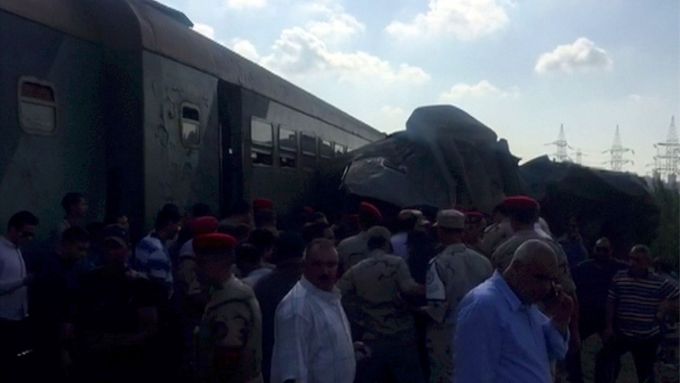 Tragédie v Egyptě. V Alexandrii se srazily dva vlaky