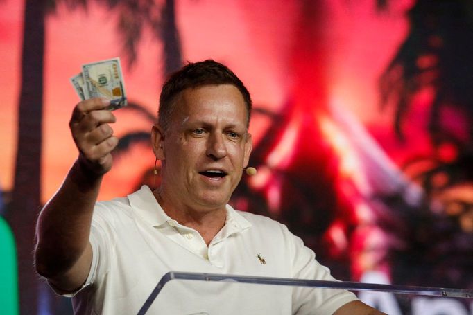 Peter Thiel na snímku z roku 2022.