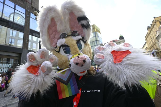Prague Pride - pochod rovnosti a respektu, 2. srpna 2025, Praha.