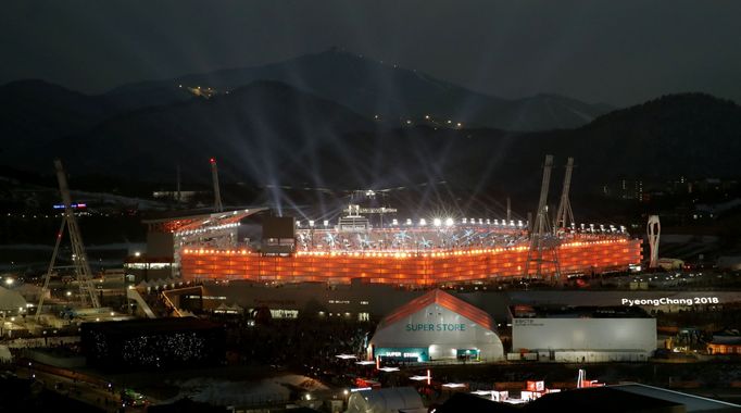 Olympijský stadion v Pchjongčchangu