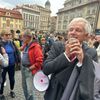 Demonstrace Pražský hrad 27. 9. 2025