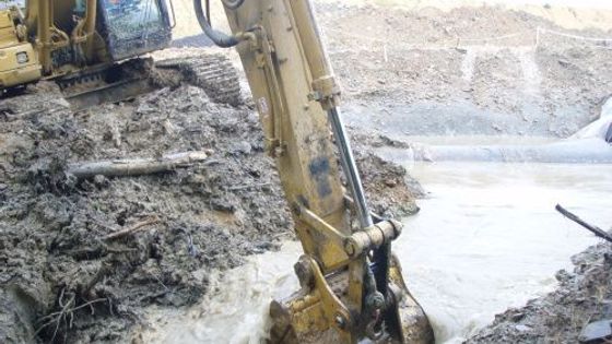 Fulnek, praské potrubí, D47