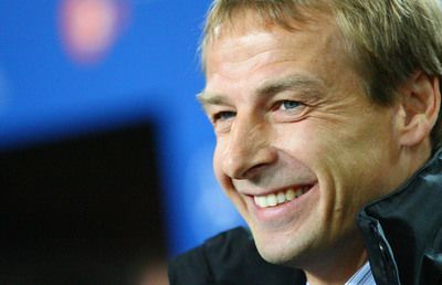 Trenér německých fotbalistů Jürgen Klinsmann