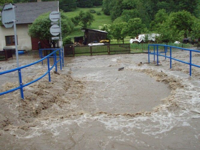 Blesková povodeň na Novojičínsku